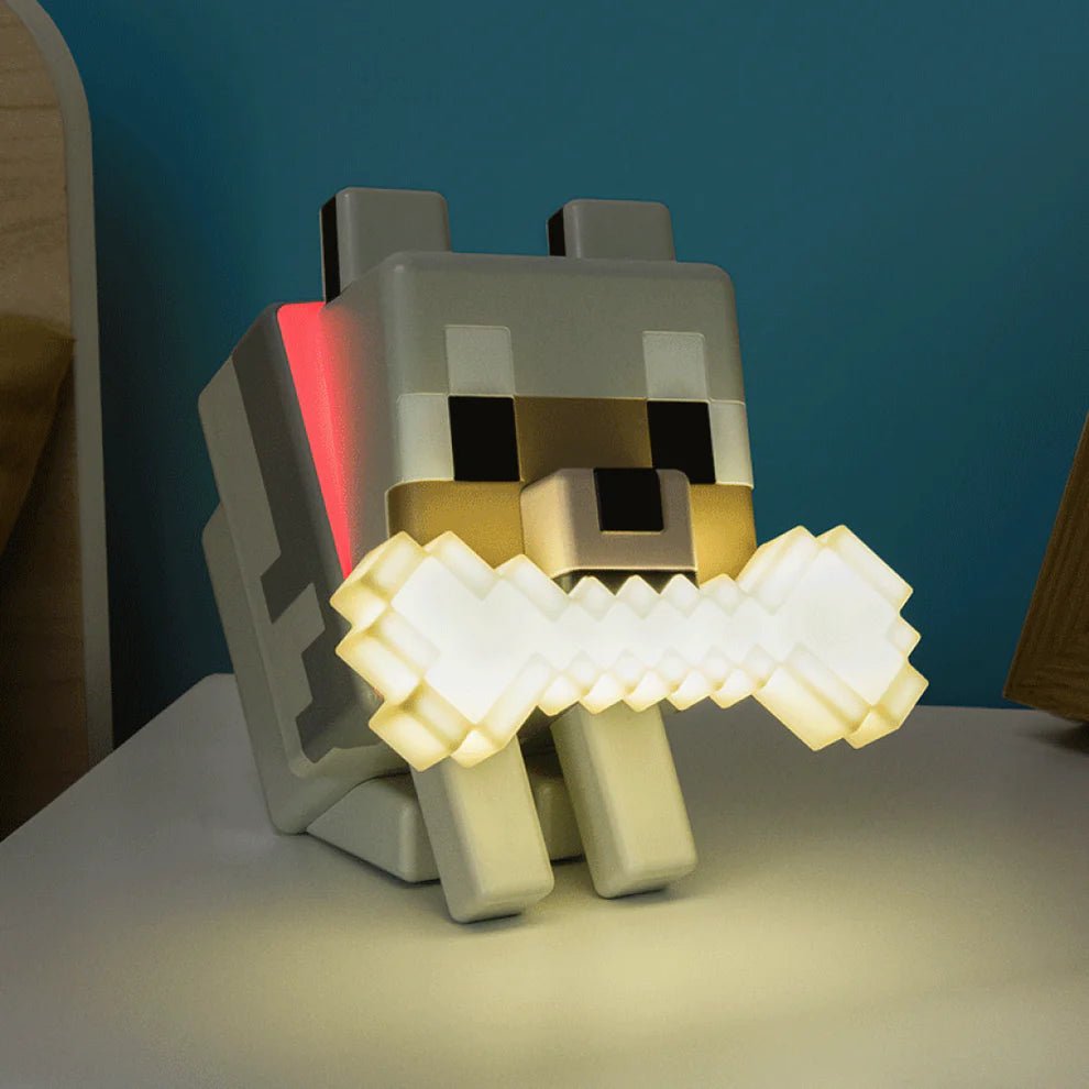 Minecraft Lampe Wolf Globuddies - Supernerds