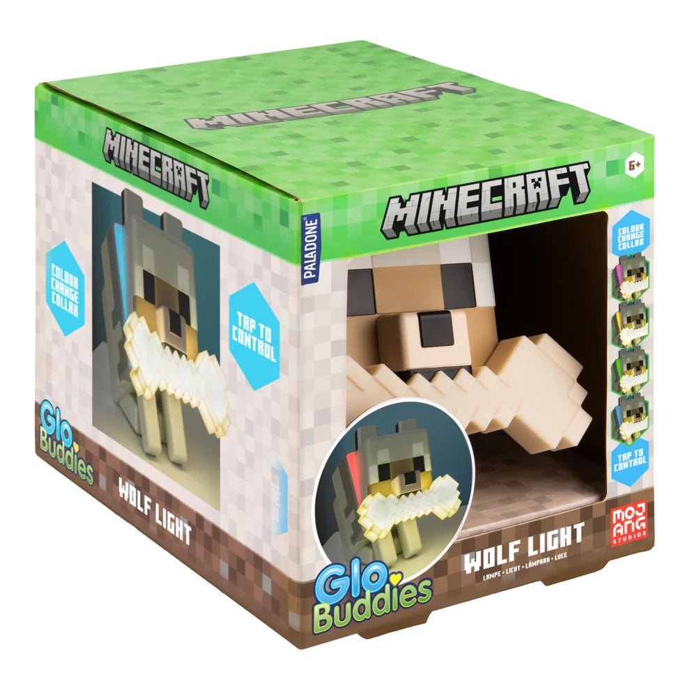 Minecraft Lampe Wolf Globuddies - Supernerds