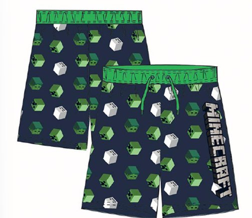 Minecraft Shorts Creeper Skeleton – Supernerds