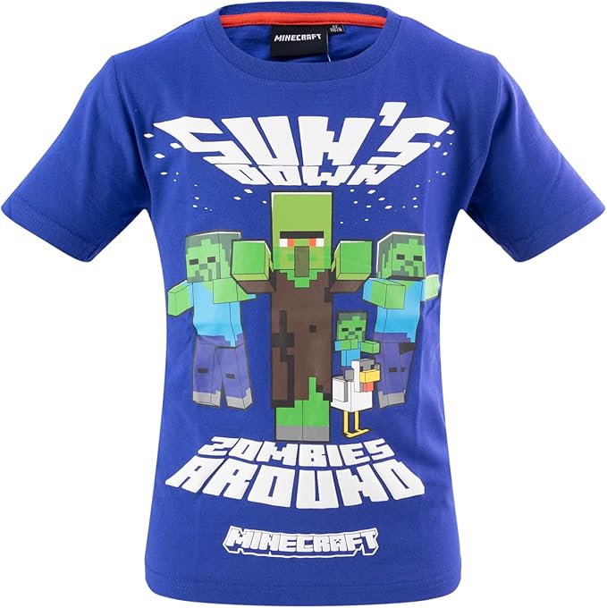 Minecraft T - skjorte Zombies Around - Supernerds