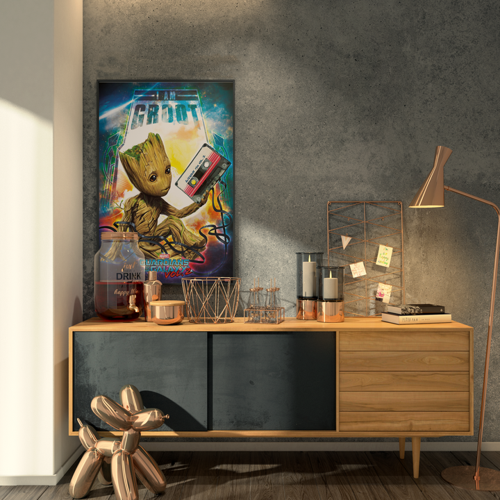 Marvel's Guardians of The Galaxy 2 Plakat Groot - Supernerds