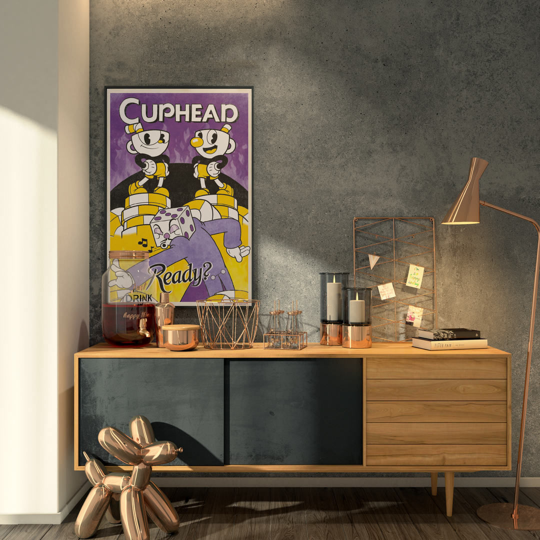 Cuphead Plakat Ready?