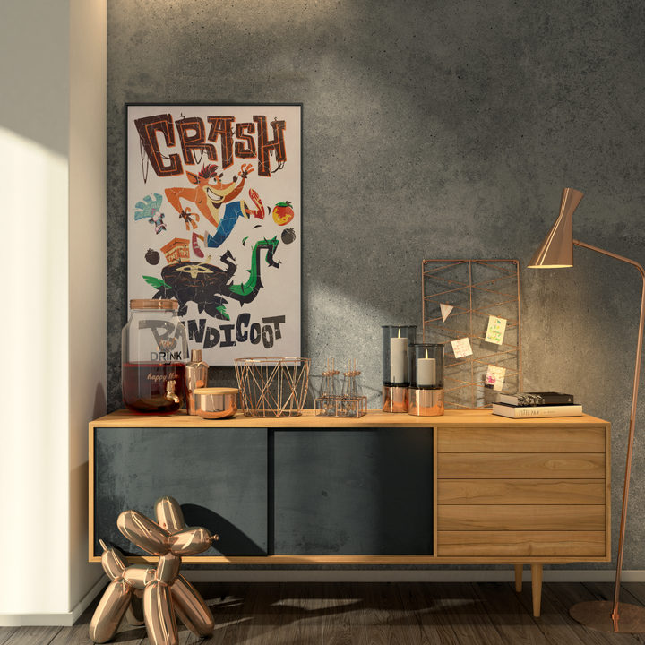 Crash Bandicoot Plakat Adventures