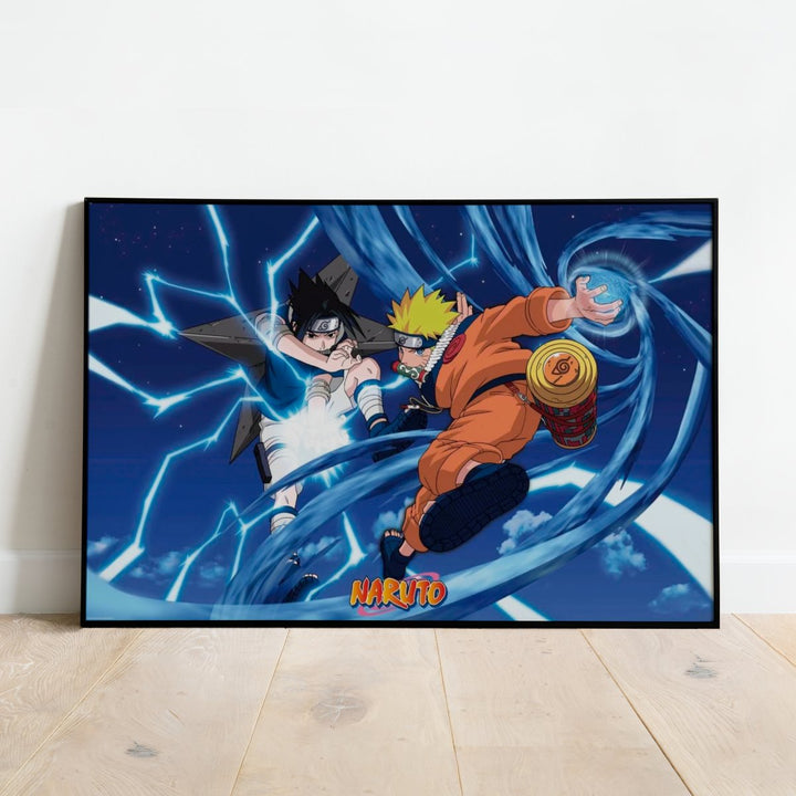 Naruto Plakat Naruto vs Sasuke - Supernerds