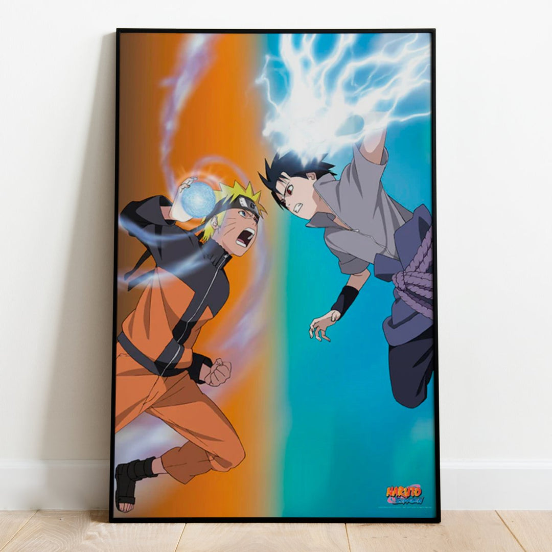 Naruto Plakat Naruto vs Sasuke - Supernerds