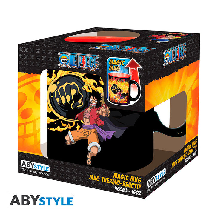 One Piece Varmeskiftende Kopp Luffy vs Kaido