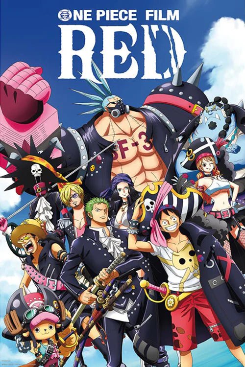 One Piece Plakat Red Movie - Supernerds