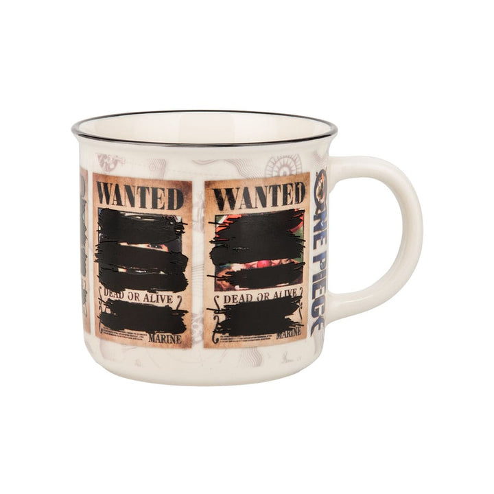 One Piece Varmeskiftende Kopp Wanted - Supernerds