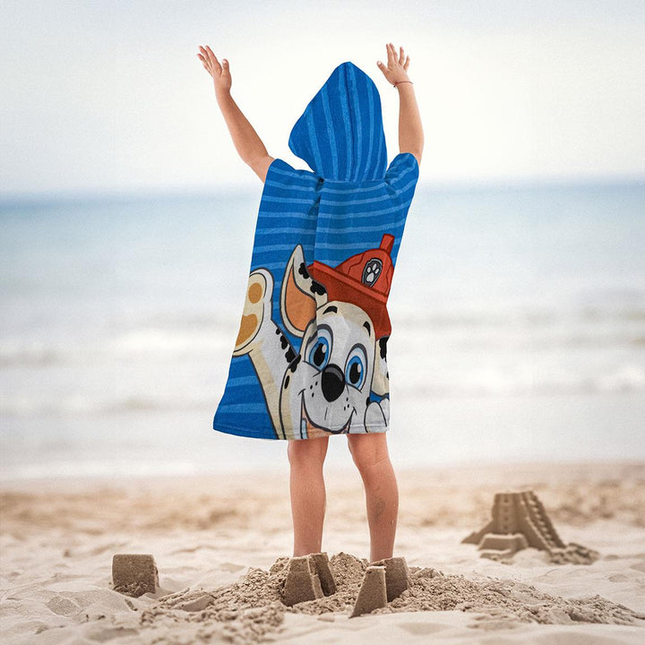 Paw Patrol Badeponcho med Hette Chase - Supernerds