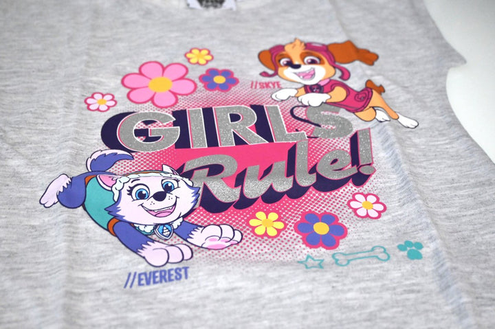 Paw Patrol T - skjorte Girls Rule - Supernerds