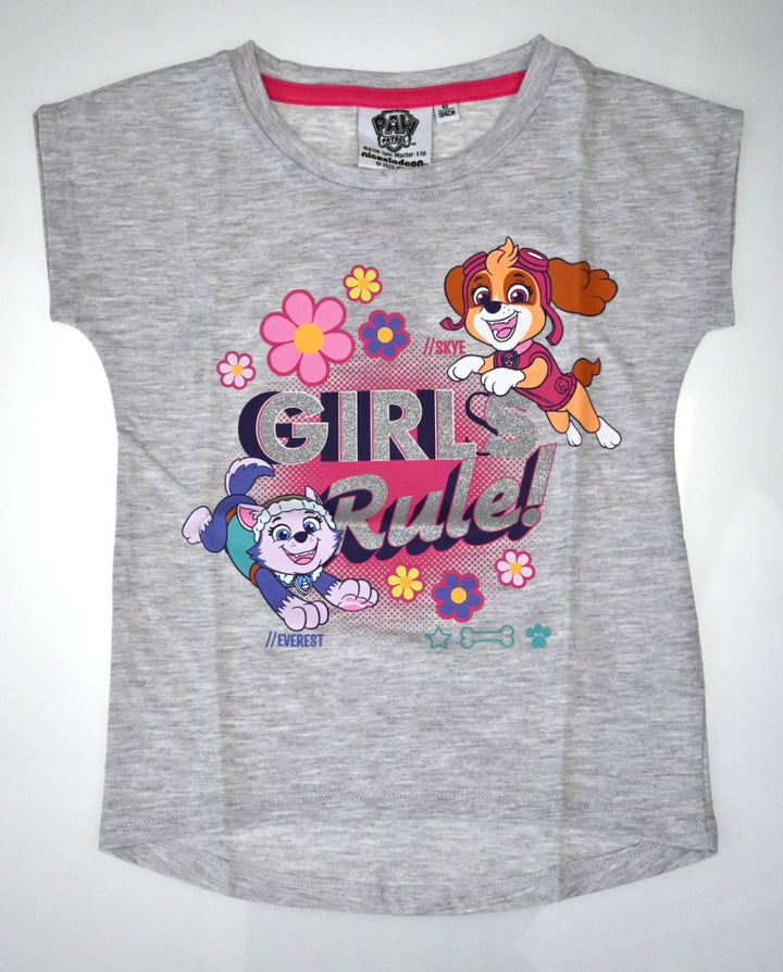 Paw Patrol T - skjorte Girls Rule - Supernerds