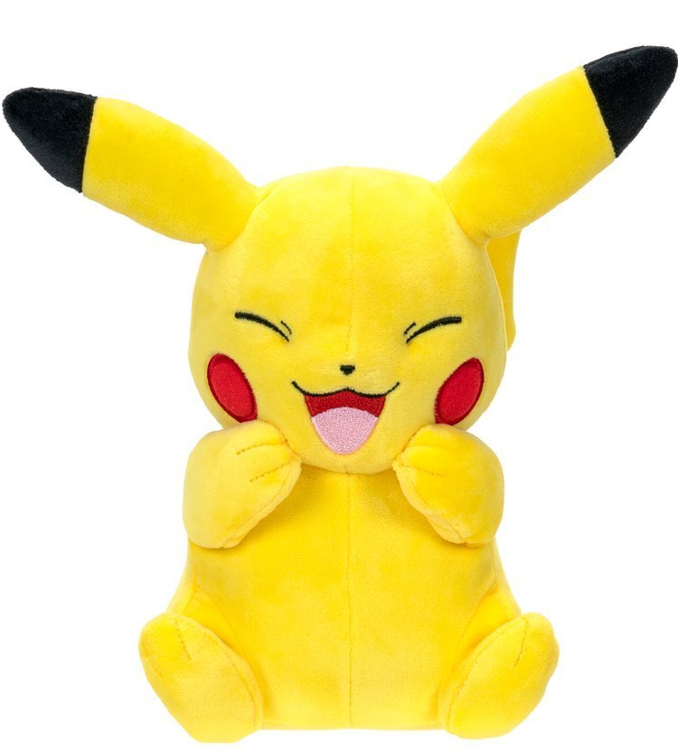Pokemon Bamse Pikachu Laugh 20 cm - Supernerds
