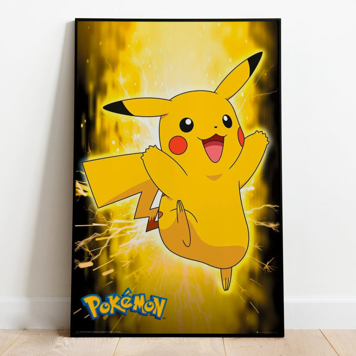 Pokemon Plakat Pikachu Neon - Supernerds