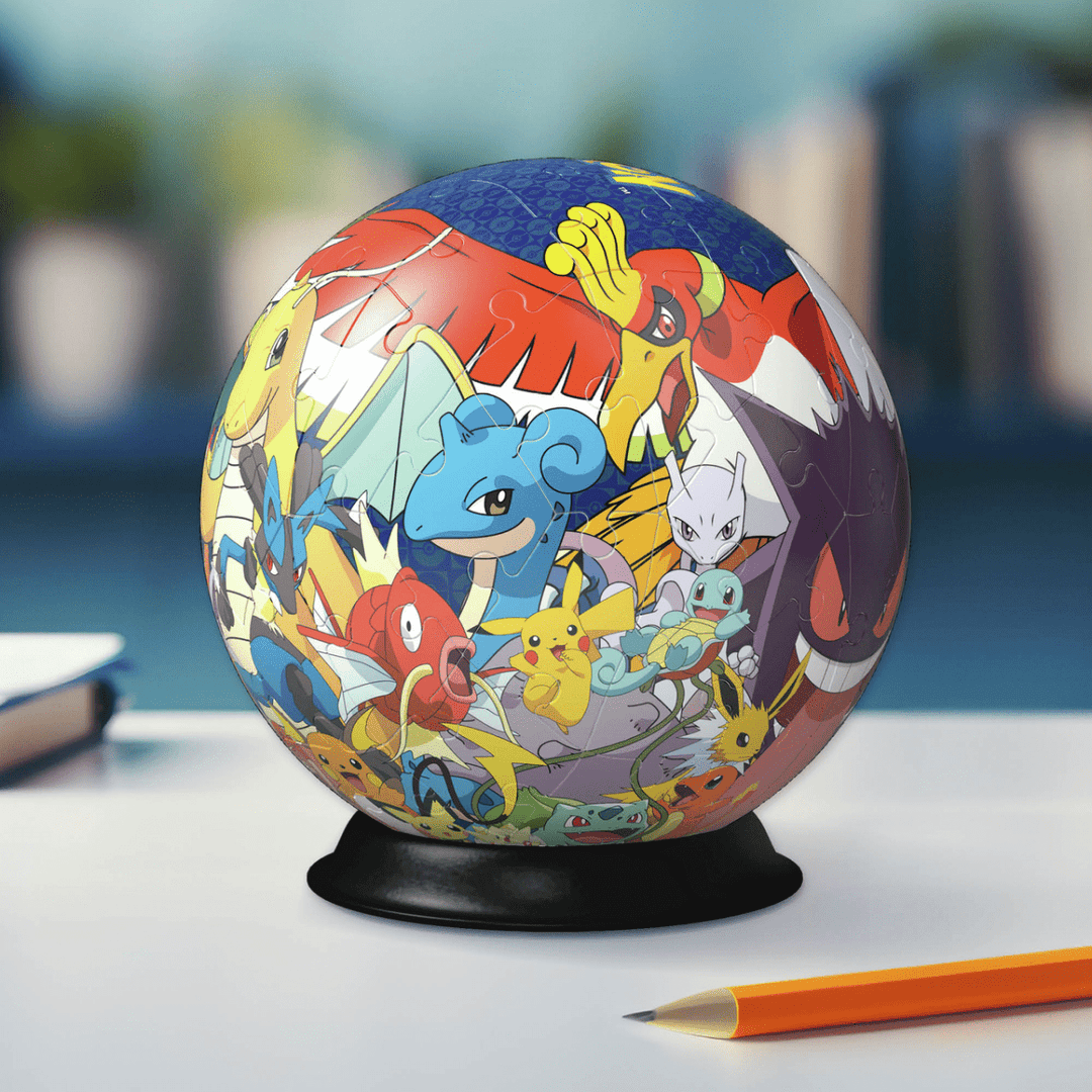 Pokemon Puslespill 3D 72 brikker - Supernerds