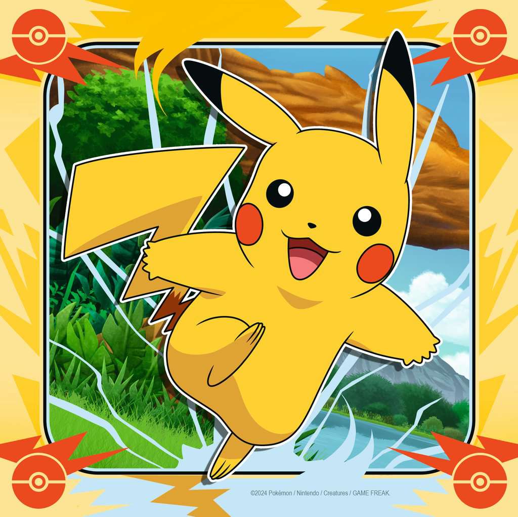 Pokemon Puslespill 49 brikker 3 - pk - Supernerds