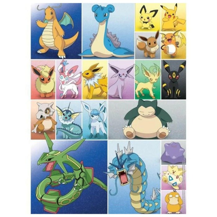 Pokemon Puslespill 500 brikker 2-pk Jigsaw Puzzles