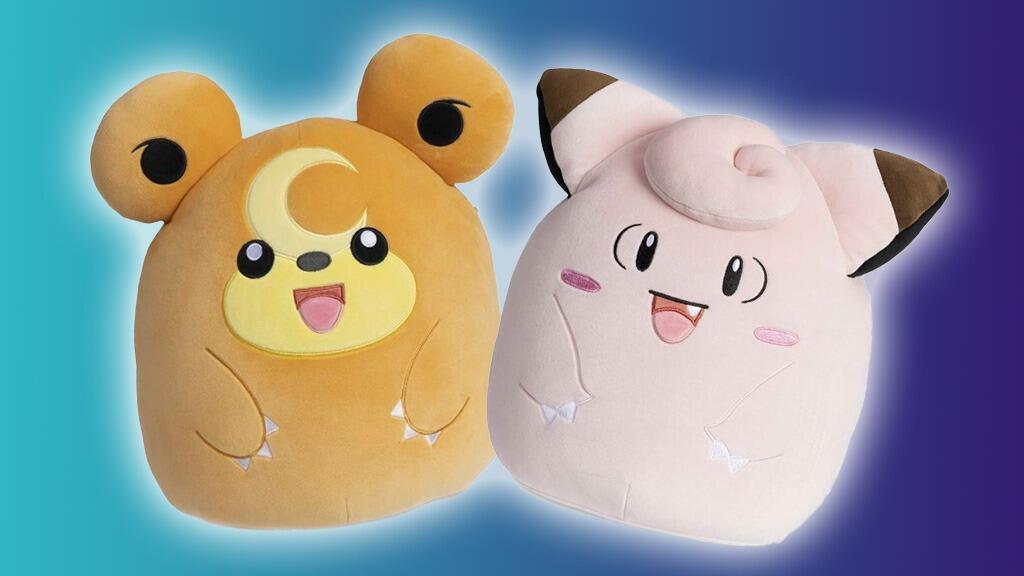 Pokemon Squishmallows Bamse Teddiursa 35 cm - Supernerds