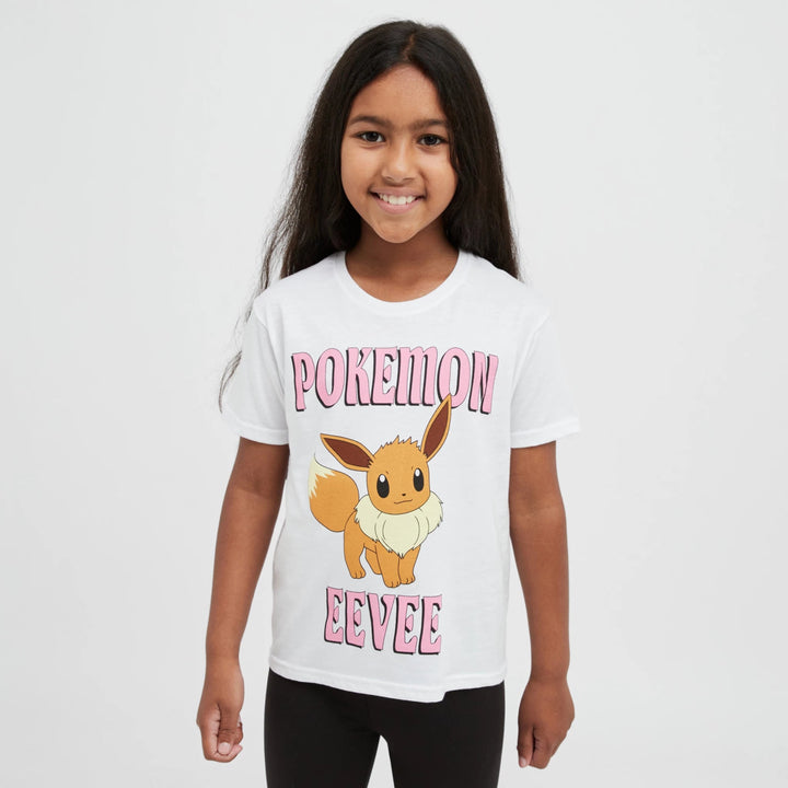 Pokemon T - skjorte Eevee Cute - Supernerds