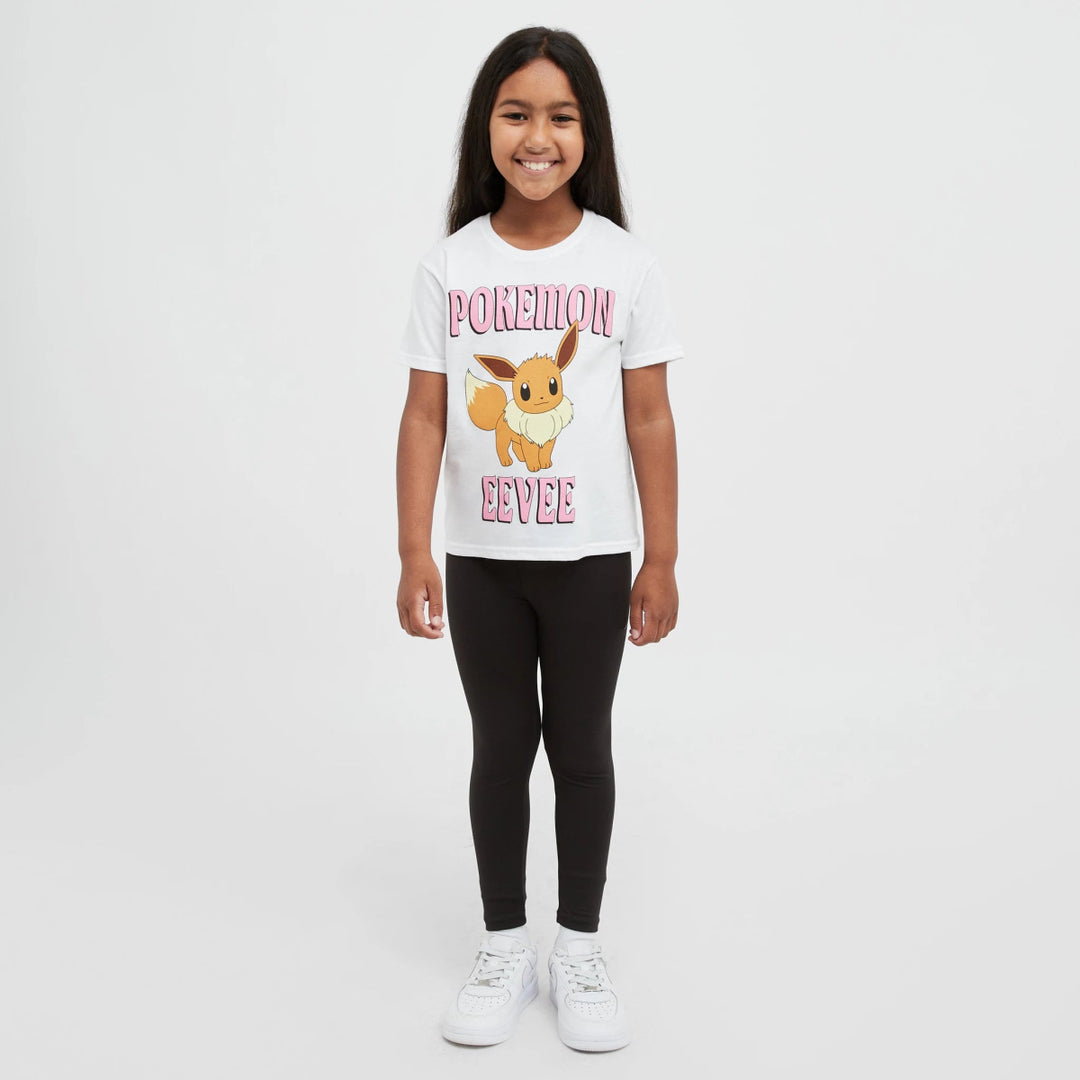 Pokemon T - skjorte Eevee Cute - Supernerds