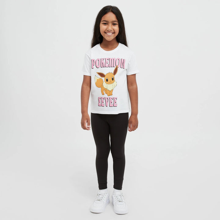 Pokemon T - skjorte Eevee Cute - Supernerds