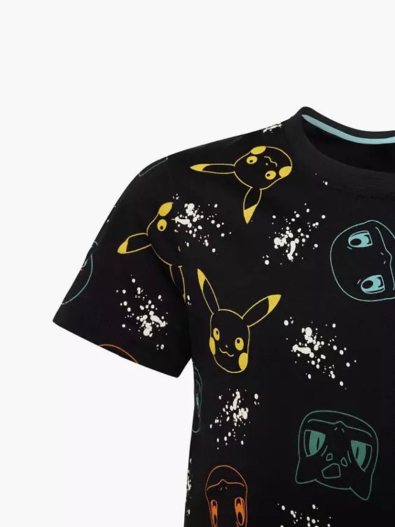 Pokemon T - skjorte Svart Starters - Supernerds