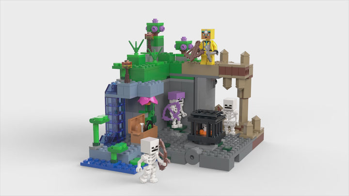 LEGO Minecraft Skjelettfengselet 21189 byggesett (364 deler)
