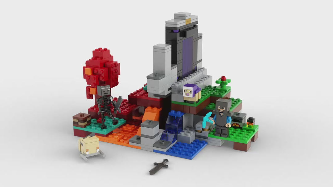 LEGO Minecraft Portalruinen 21172 byggesett (316 deler)