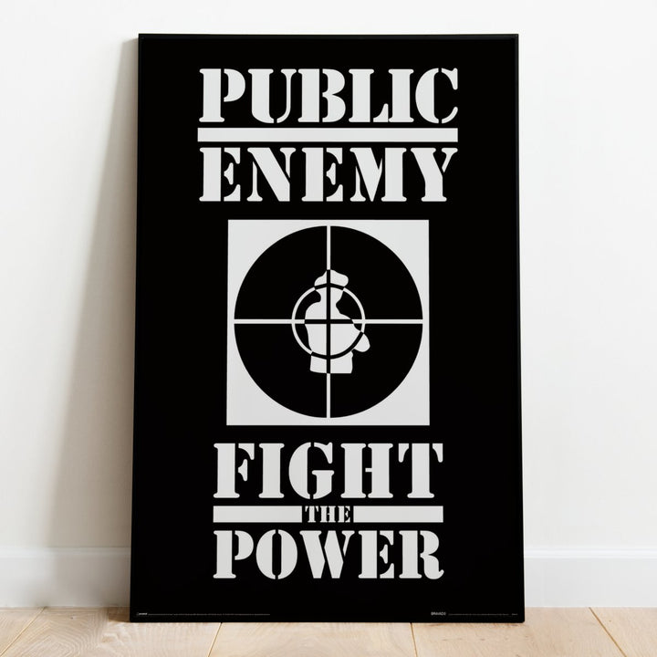 Public Enemy Plakat Fight The Power - Supernerds