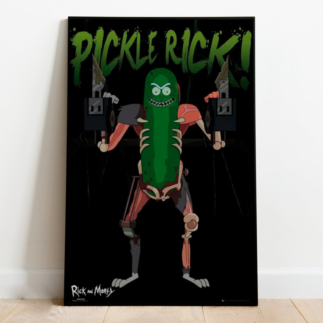 Rick and Morty Plakat Pickle Rick - Supernerds