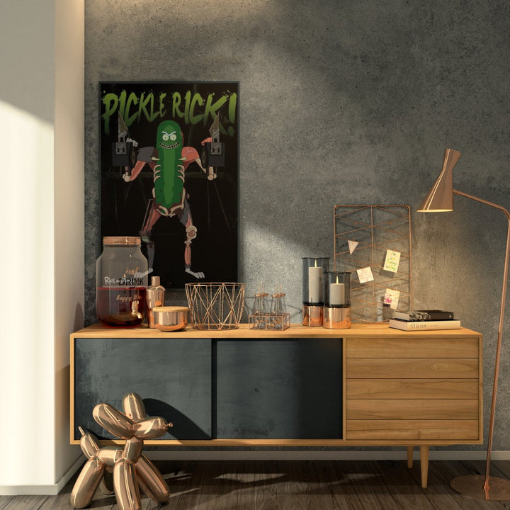 Rick and Morty Plakat Pickle Rick - Supernerds