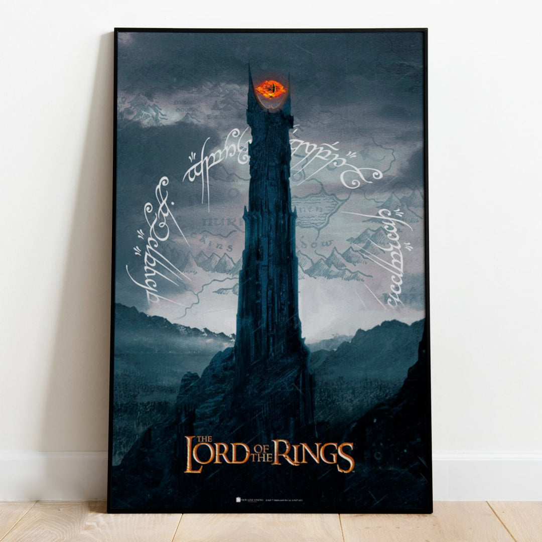 Ringenes Herre Plakat Sauron Tower - Supernerds