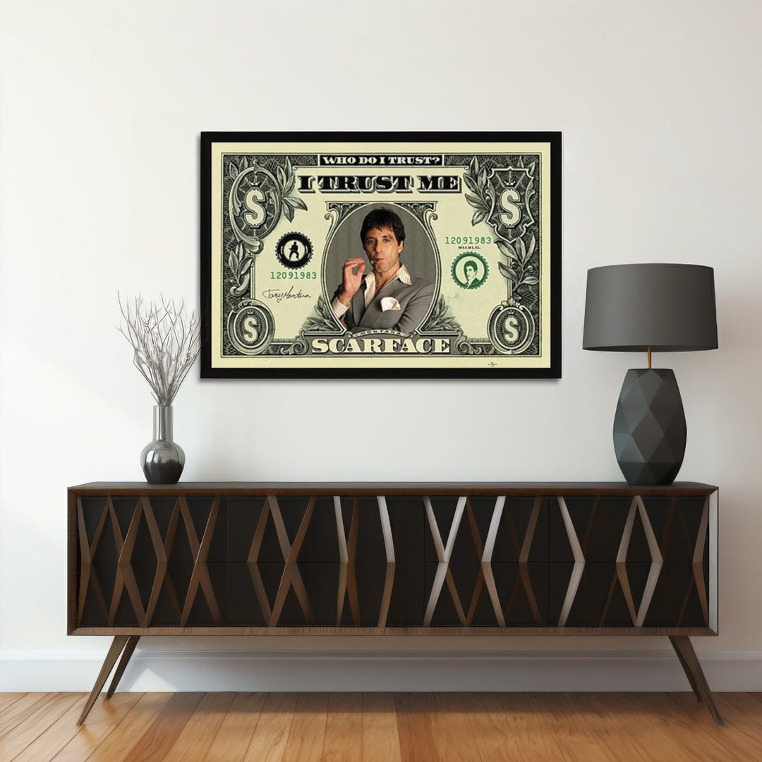 Scarface Plakat Dollar - Supernerds