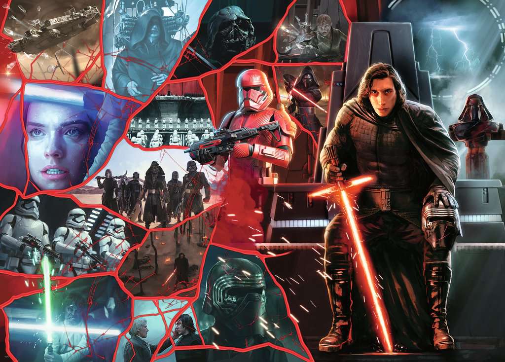 Star Wars Kylo Ren Puslespill 1000 brikker - Supernerds