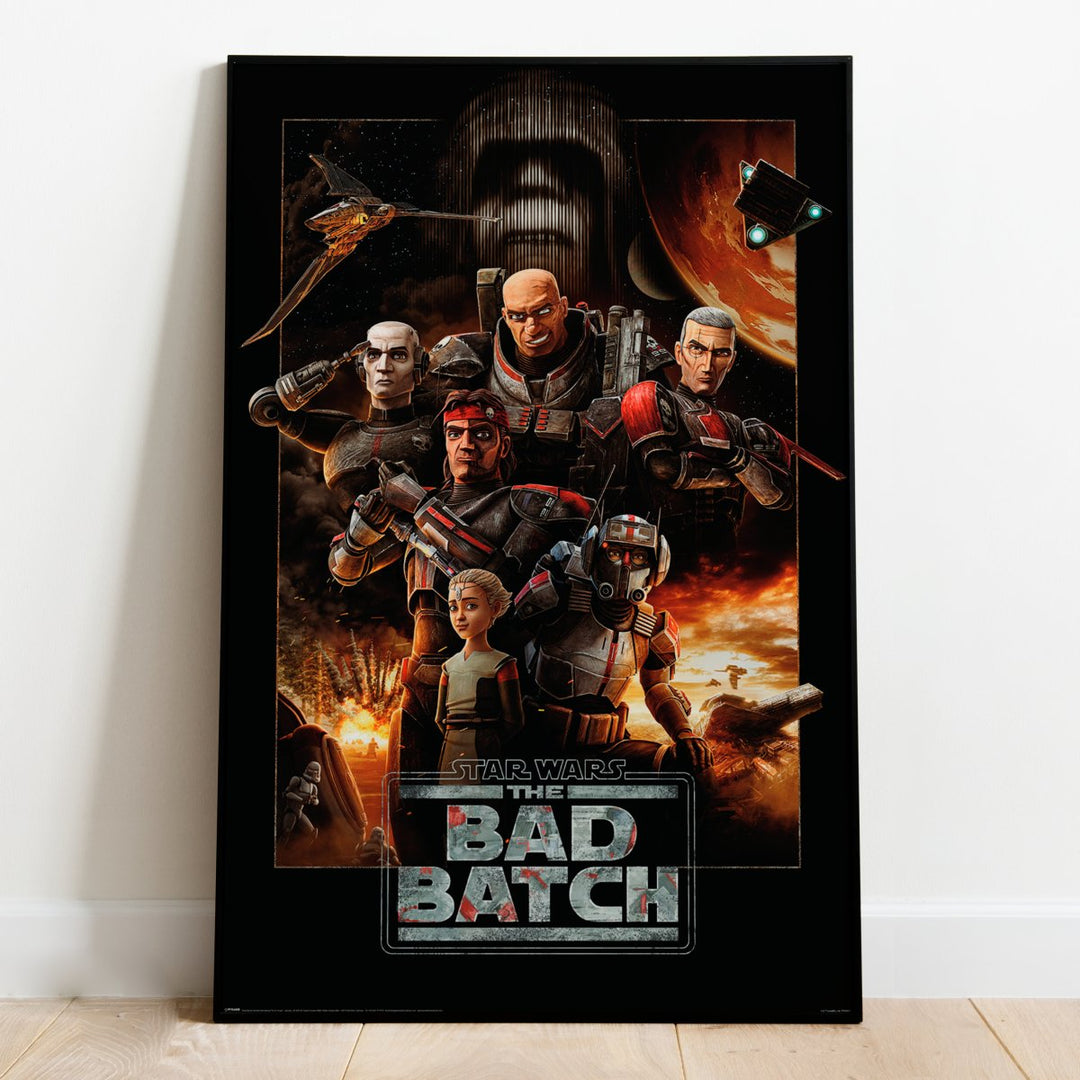 Star Wars Plakat The Bad Batch Montage - Supernerds