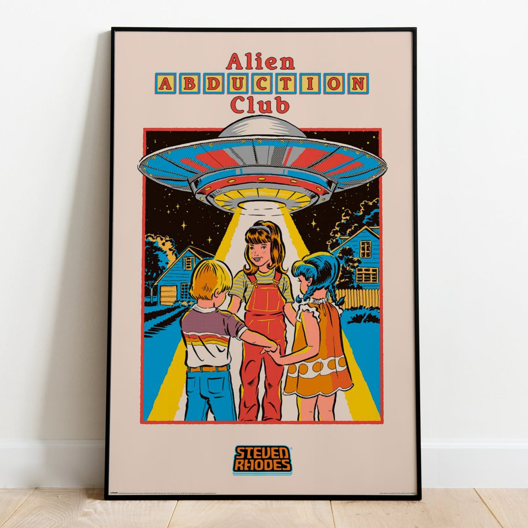 Steven Rhodes Plakat Alien Abduction - Supernerds
