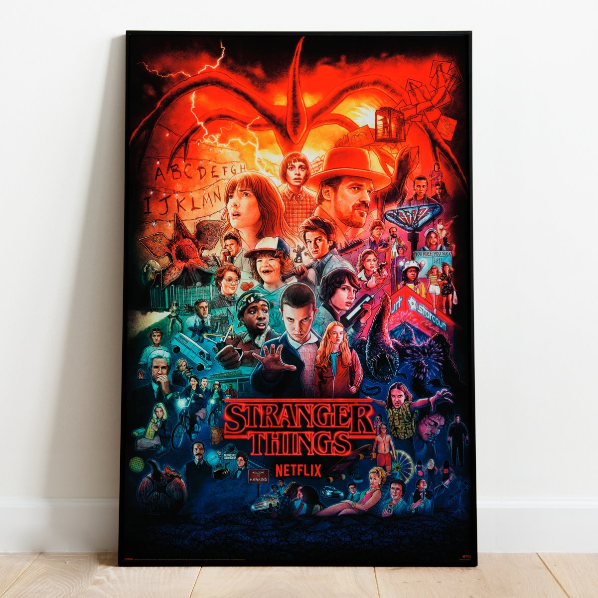 Stranger Things Plakat | Supernerds | Norsk Nettbutikk