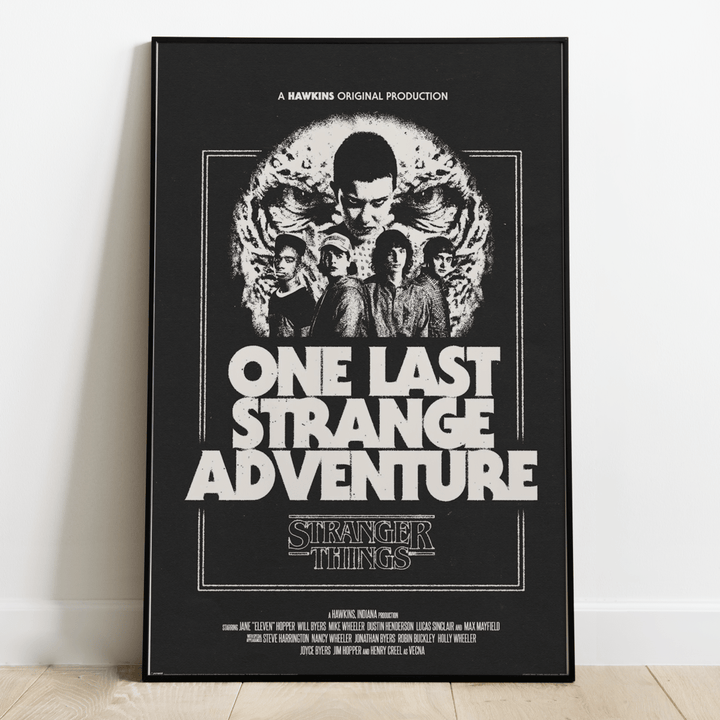 Stranger Things Plakat One Last Strange Adventure - Supernerds