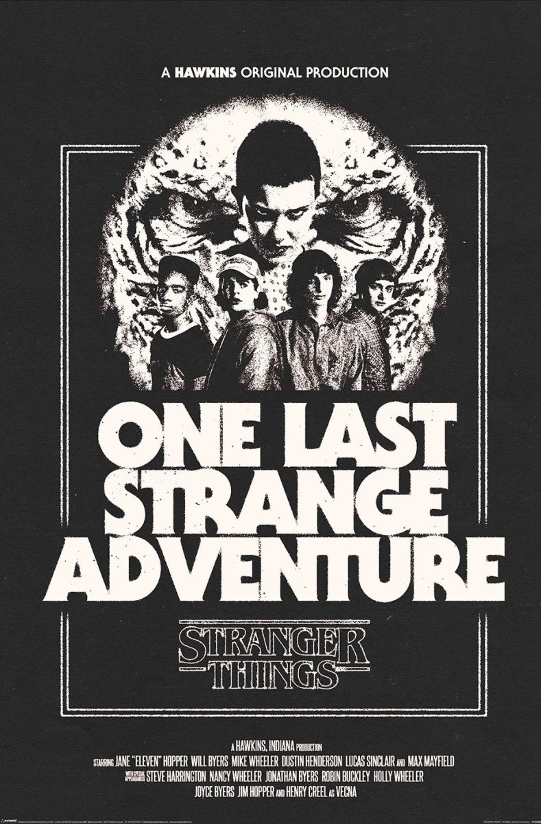 Stranger Things Plakat One Last Strange Adventure - Supernerds