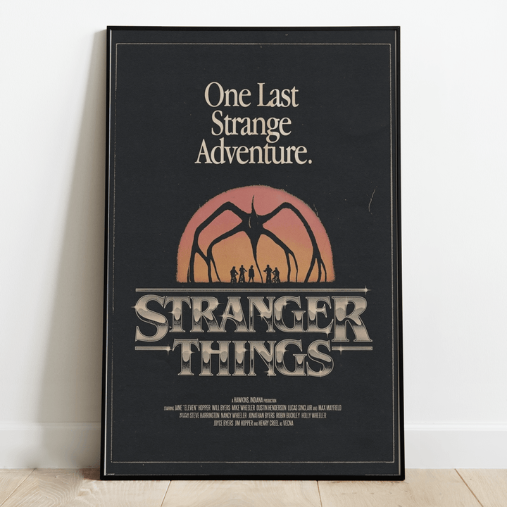 Stranger Things Plakat The Mind Flyer - Supernerds