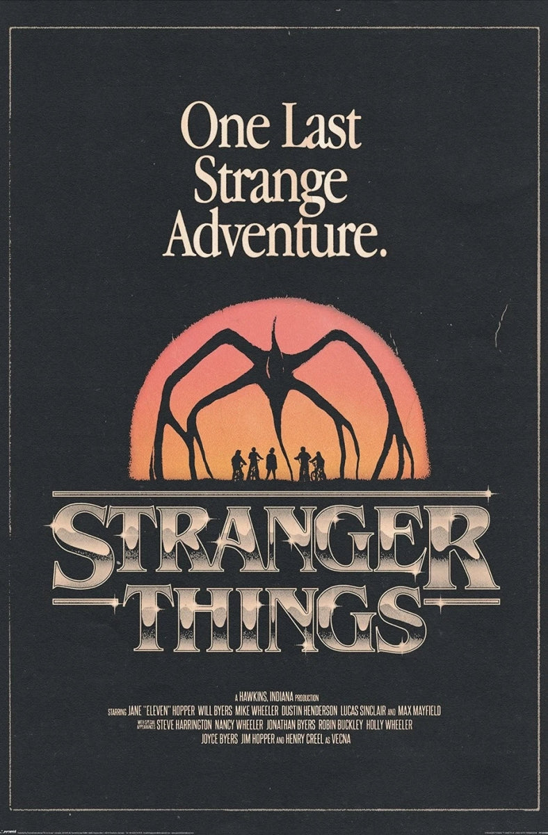 Stranger Things Plakat The Mind Flyer - Supernerds