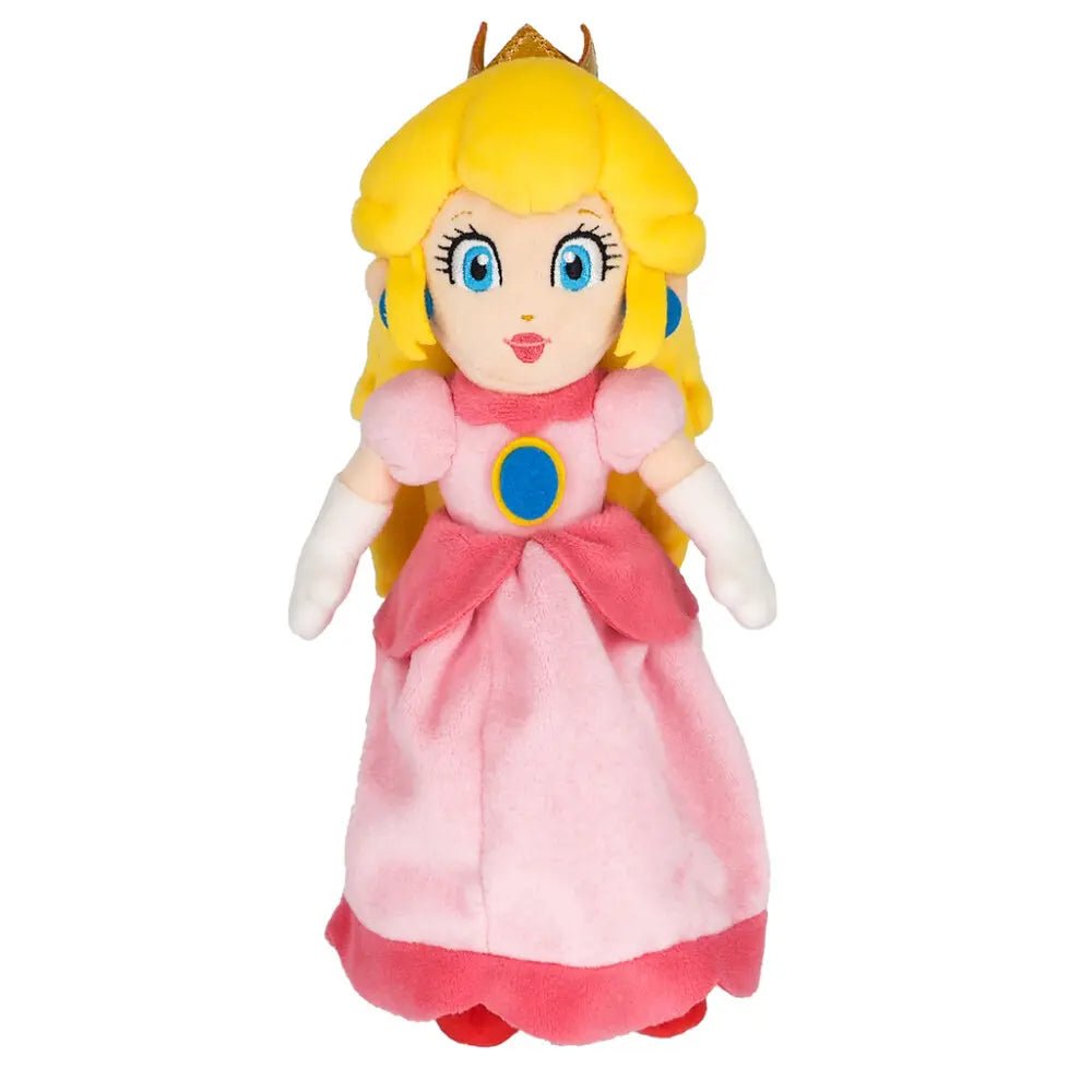 Super Mario Bamse Princess Peach 26 cm - Supernerds