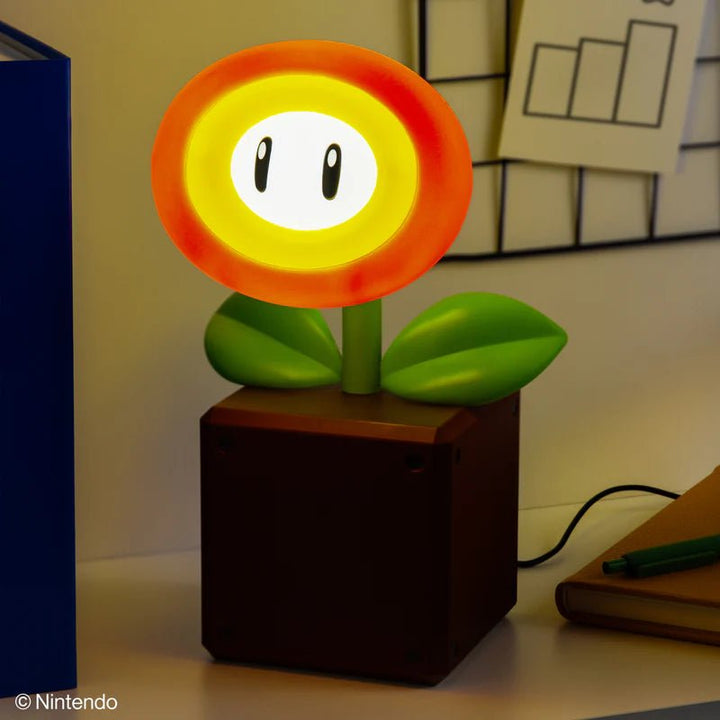 Super Mario Lampe Fire Flower - Supernerds