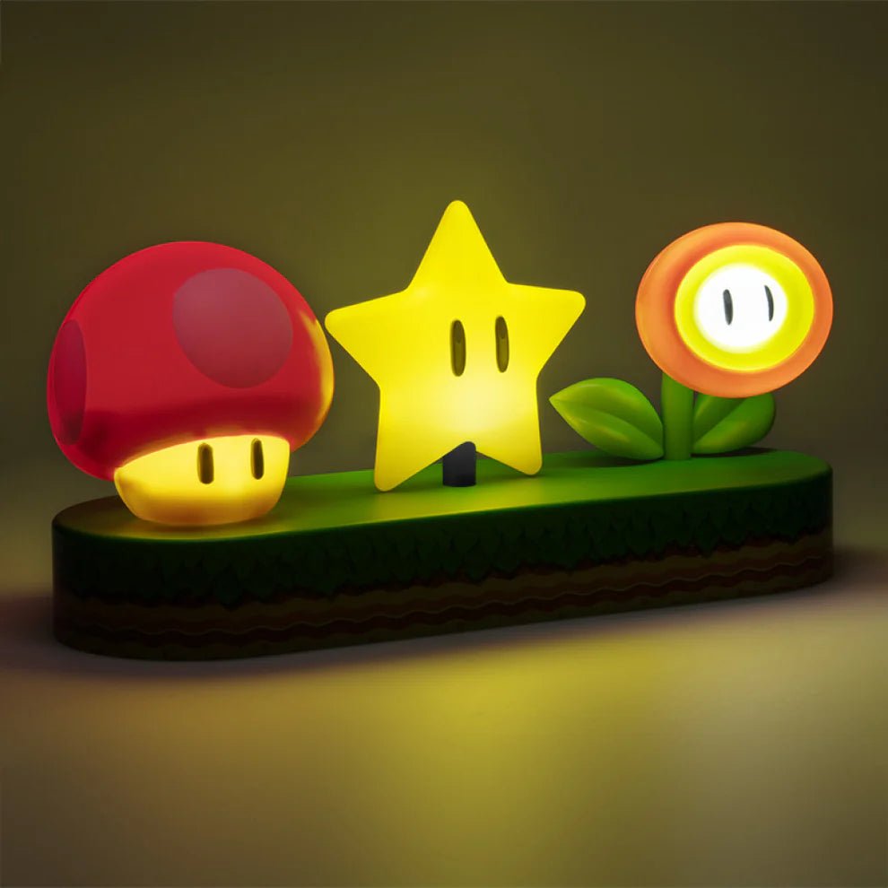 Super Mario Lampe Super Trio - Supernerds