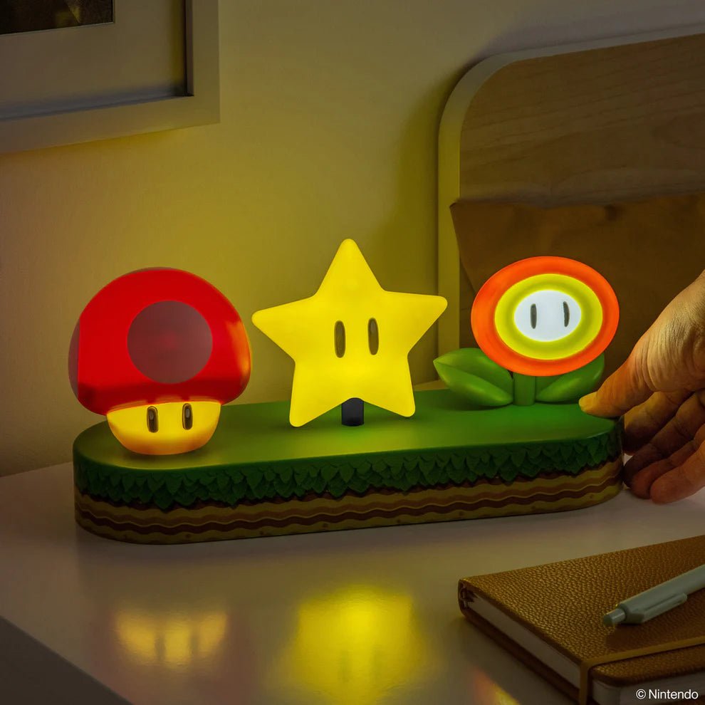 Super Mario Lampe Super Trio - Supernerds