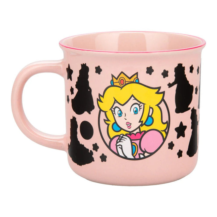 Super Mario Varmeskiftende Kopp Peach - Supernerds