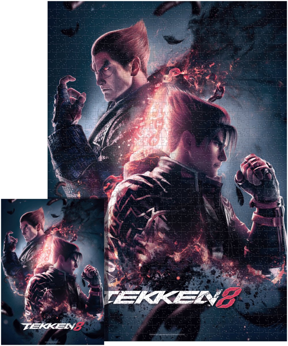 Tekken 8 Puslespill 1000 brikker Key Art - Supernerds