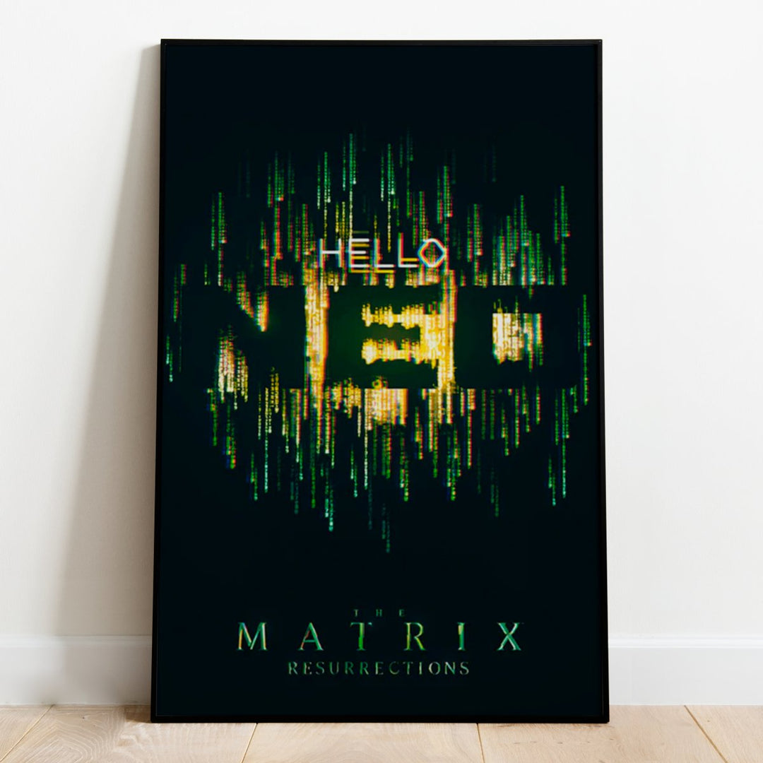 The Matrix Plakat Hello Neo - Supernerds