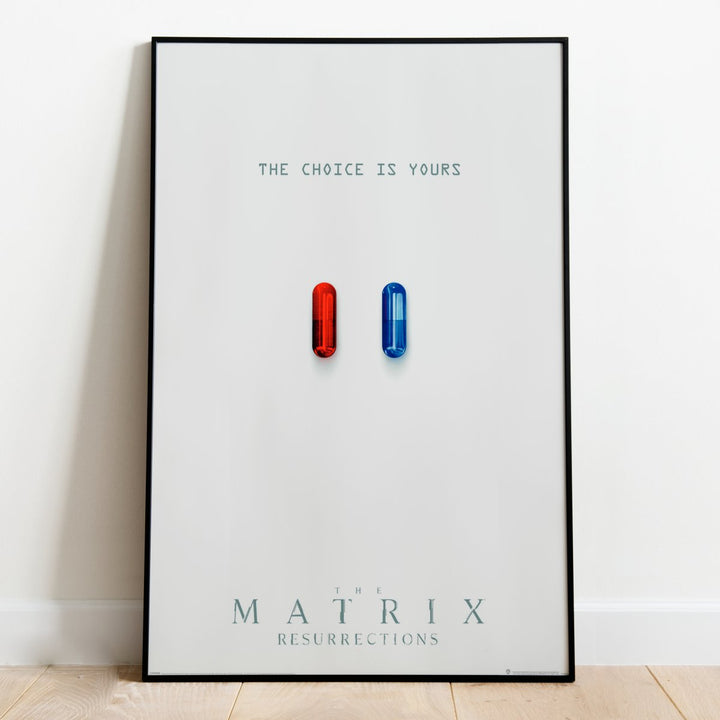 The Matrix Plakat The Choice Is Yours - Supernerds