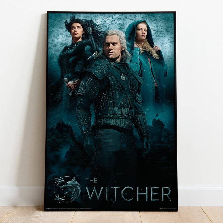 The Witcher Plakat Connected By Fate - Supernerds