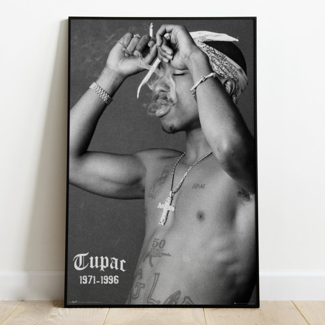 Tupac Plakat Smoke - Supernerds